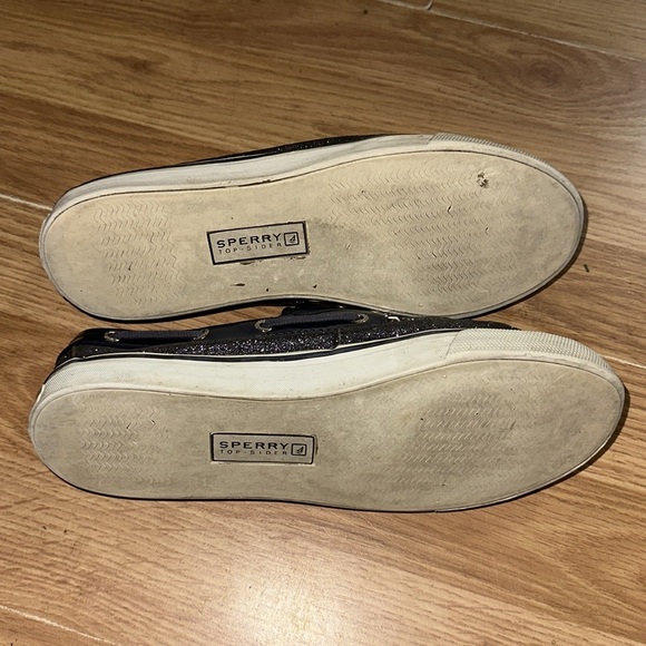 Blue Sparkly Sperry Top Sider W 6.5 - Picture 5 of 6